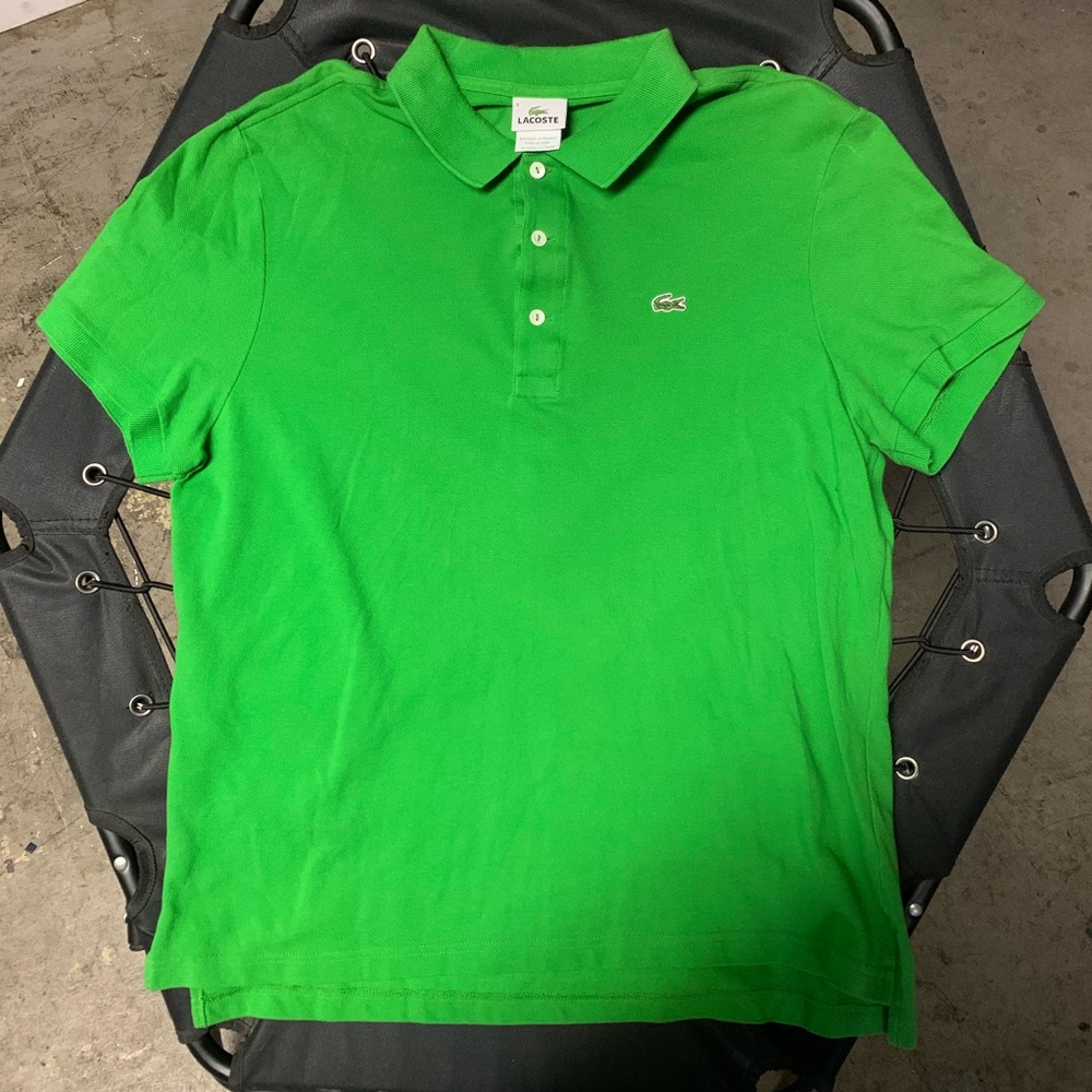 Lacoste lime green